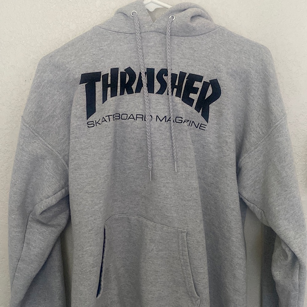 COPY - Thrasher Skate Gray hoodie